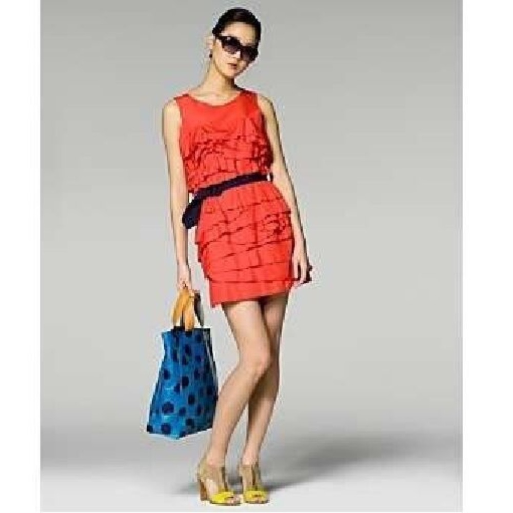 Phillip Lim belted ruffle dress